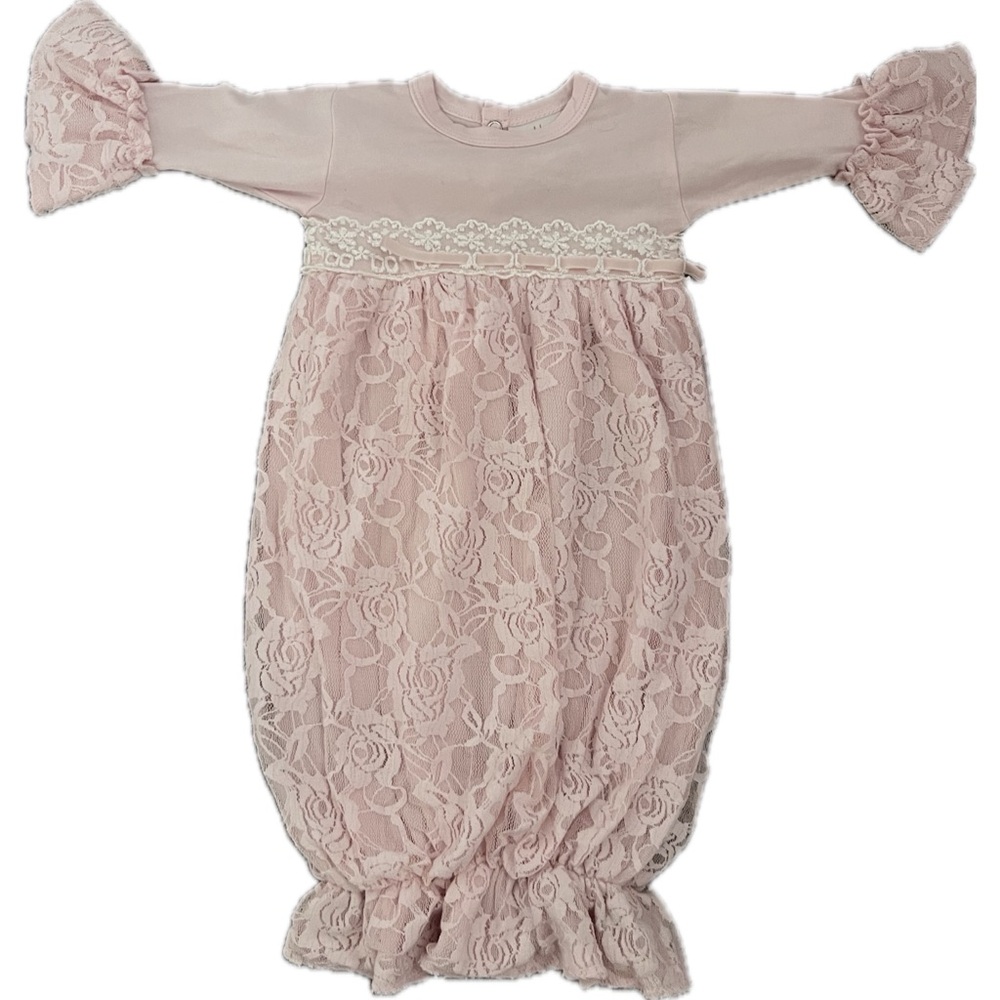 Pink Infant Gown
